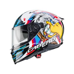 Caberg Avalon Hawk Helm unisex (weiß/schwarz/blau)