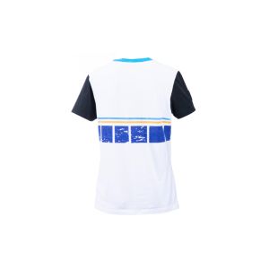 Yamaha Faster Sons Speedblock T-Shirt Damen (weiß/blau/schwarz)