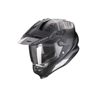 Scorpion ADF-9000 Air Desert Adventure Helm (schwarzmatt/silber)